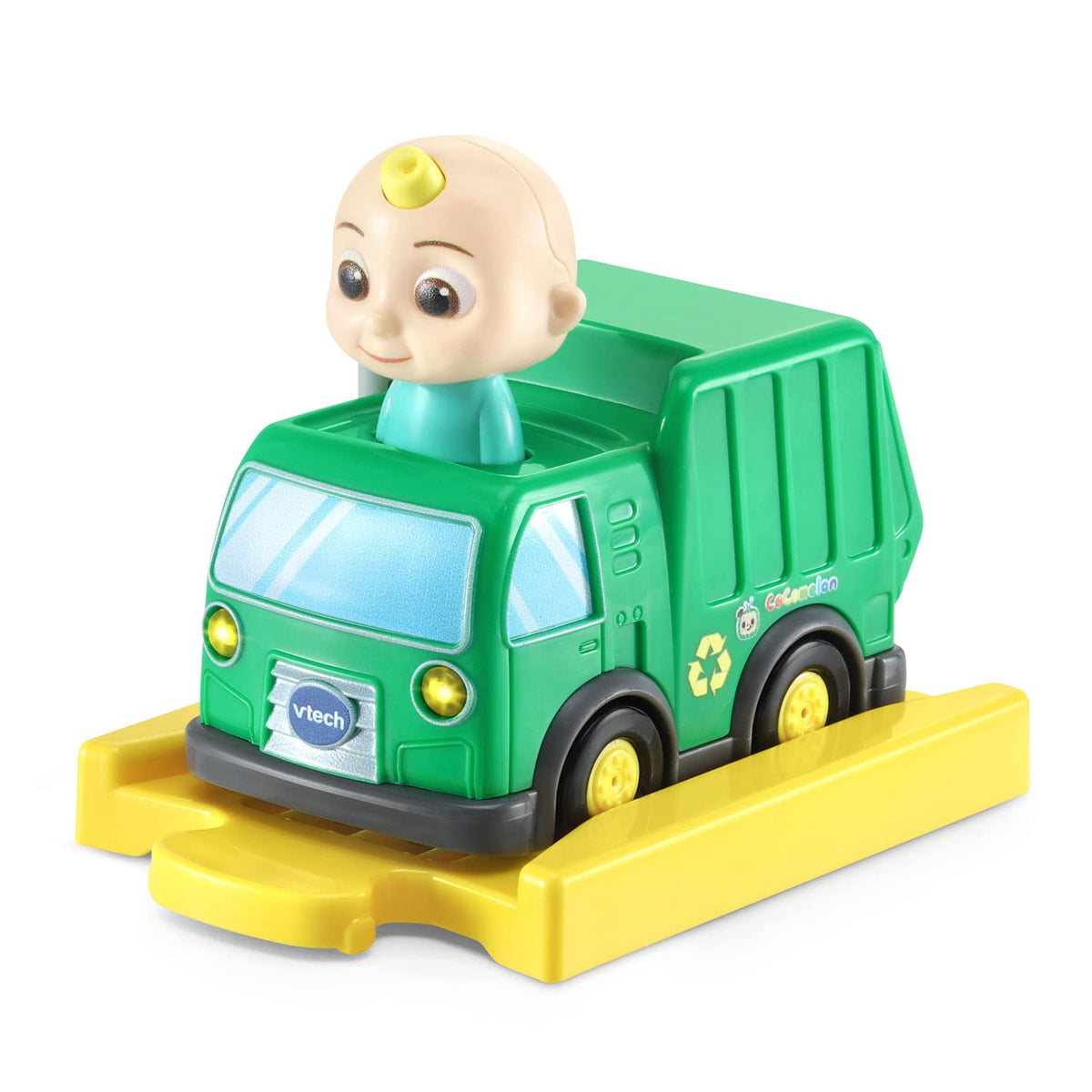 VTech CoComelon Go! Go! Smart Wheels JJ’s Recycling Truck & Track, Recycling Sounds & Songs, Ages 1.5 – 5 Years