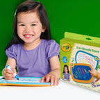Crayola 2-in-1 Doodle Board, Toddler Drawing Board, Kids Drawing Tablet, Travel Activity, Toddler Toy, Gift for Toddler, 3+