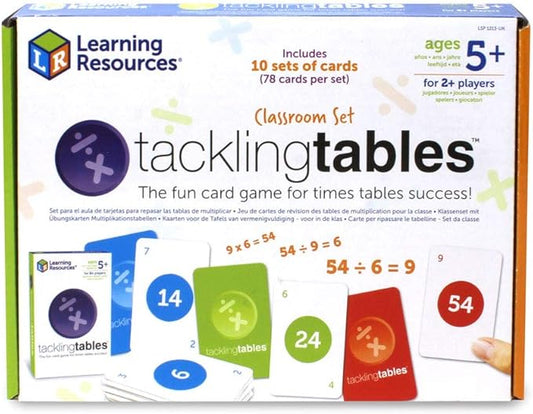 Learning Resources LSP1213-UK tacklingtables Classroom Set