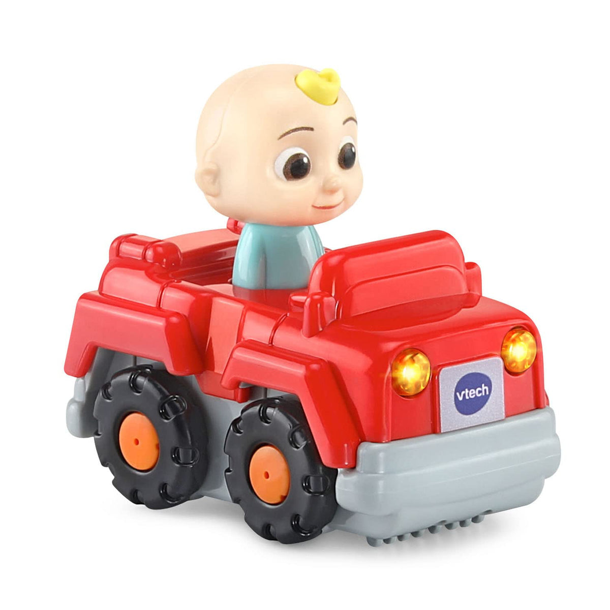 VTech CoComelon Go! Go! Smart Wheels Treehouse Track Set, Spiral Ramp & SmartPoint Songs, Ages 1.5 – 5 Years