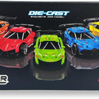 D-Power Diecast Pull Back with Sounds – 1:32 scale (Gray) | Pull Back with music, Battery Requires 3 button Cell | Perfect gifts for ages 3+ up
