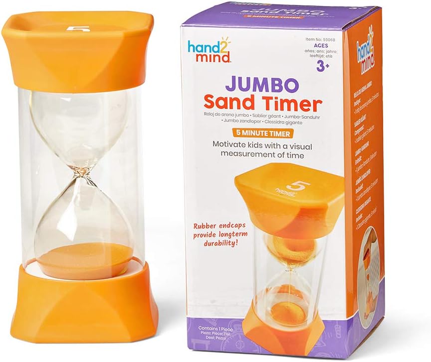 LR-JUMBO SAND TIMER (5-MINUTE)