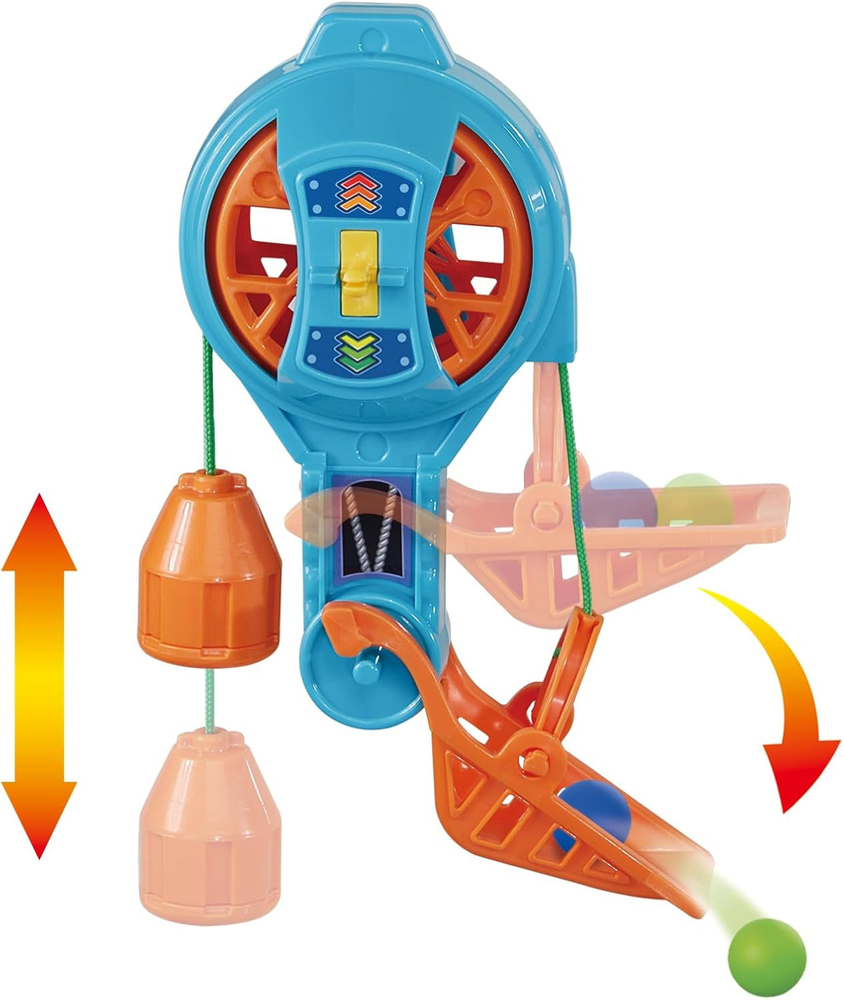 VTech Marble Rush Free Fall Vertical Set with Motorized Lift, 84 Pieces & 10 Marbles