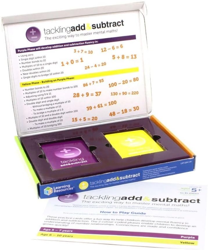 LR- TACKLING ADD & SUBTRACT  STUDENT SET
