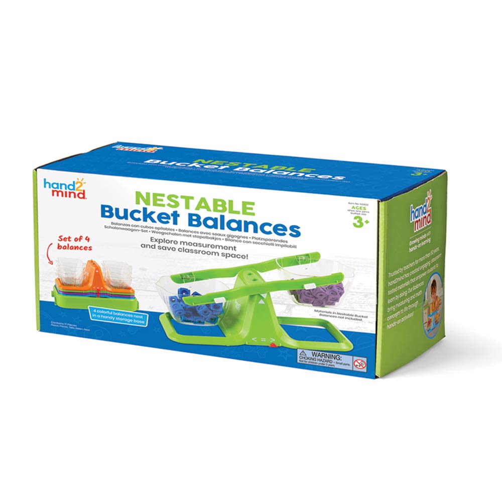LR-NESTABLE BUCKET BALANCES  (SET OF 4)
