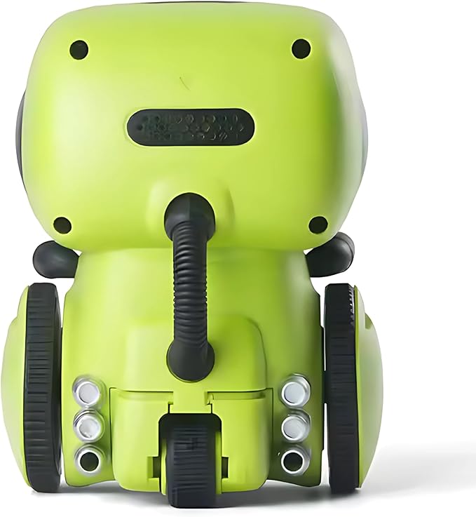 Mini Smart Robot Toy for Kids – Voice-Controlled Interactive Talking Robot with Lights & Sounds, Educational Toy for Boys & Girls Ages 3+ (Green)