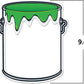 LR-MAGNETIC PAINT CAN COLOUR SORTING SET