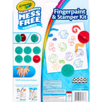 Crayola Color Wonder Mess Free Fingerpaint & Stamper Kit, Safari Stamps for Kids, Color Reveal Ink, Toddler Activity, Gifts, 3+