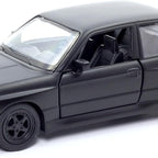 D-Power 1:36 Diecast BMW M3 E30 (1986-1991) Matte Black – Collectible Miniature Car Model