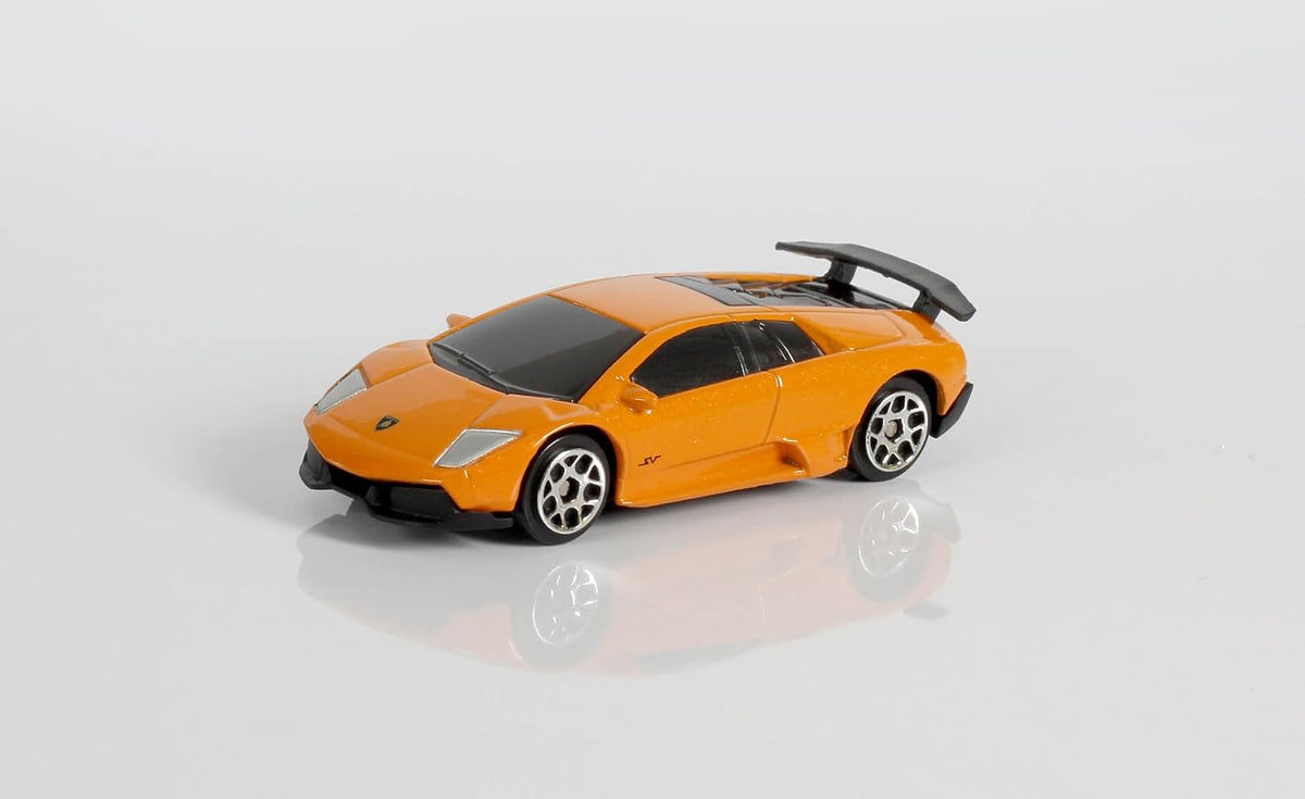 D-Power 1:64 Diecast Car Set – 5pc Licensed Collectible Models (McLaren 600LT, Audi R8 2019, Lamborghini Revuelto 2024 & More) | Metal Body, Free-Rolling Wheels