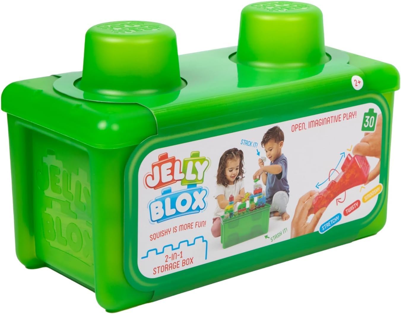 Jelly Blox - Stash & Stack - 2in1 Storage Case
