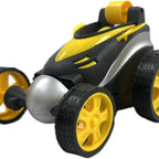 D-Power 1:18 2.4G R/C Mini Stunt Car 360 Degree Rolling Mini Tumbling Stunt Car – Yellow | Ideal for Ages 3+ up