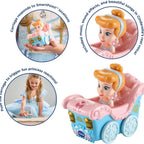 Vtech -  Toot-Toot Drivers Cinderella's Enchanted Carriage, Disney Princess - Multicolour | Pretend Play Vehicle with Lights, Phrases and Songs, Interactive Toddler Toy  | ideal for ages 12 Months, 2, 3, 4+