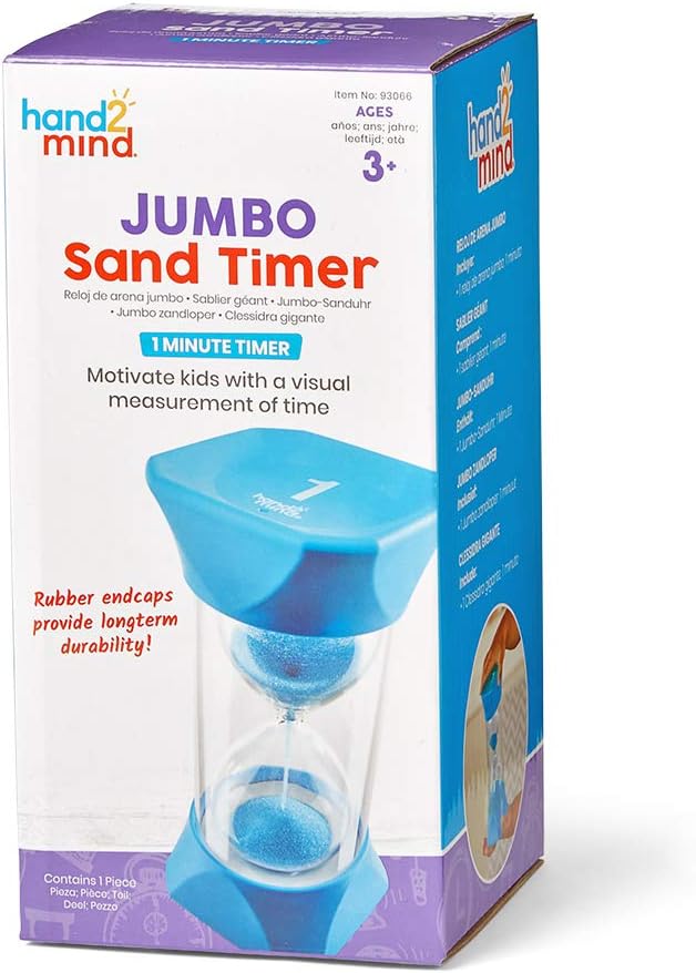 LR-Jumbo Sand Timer, 1-Minute