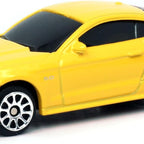 D-Power 1:64 Diecast Chevrolet Camaro MATTE Yellow – Collectible Mini Car, Realistic Details, Kids & Adult Toy Car Model