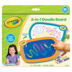 Crayola 2-in-1 Doodle Board, Toddler Drawing Board, Kids Drawing Tablet, Travel Activity, Toddler Toy, Gift for Toddler, 3+