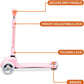 CHIPMUNK FOLDING SCOOTER-PINK