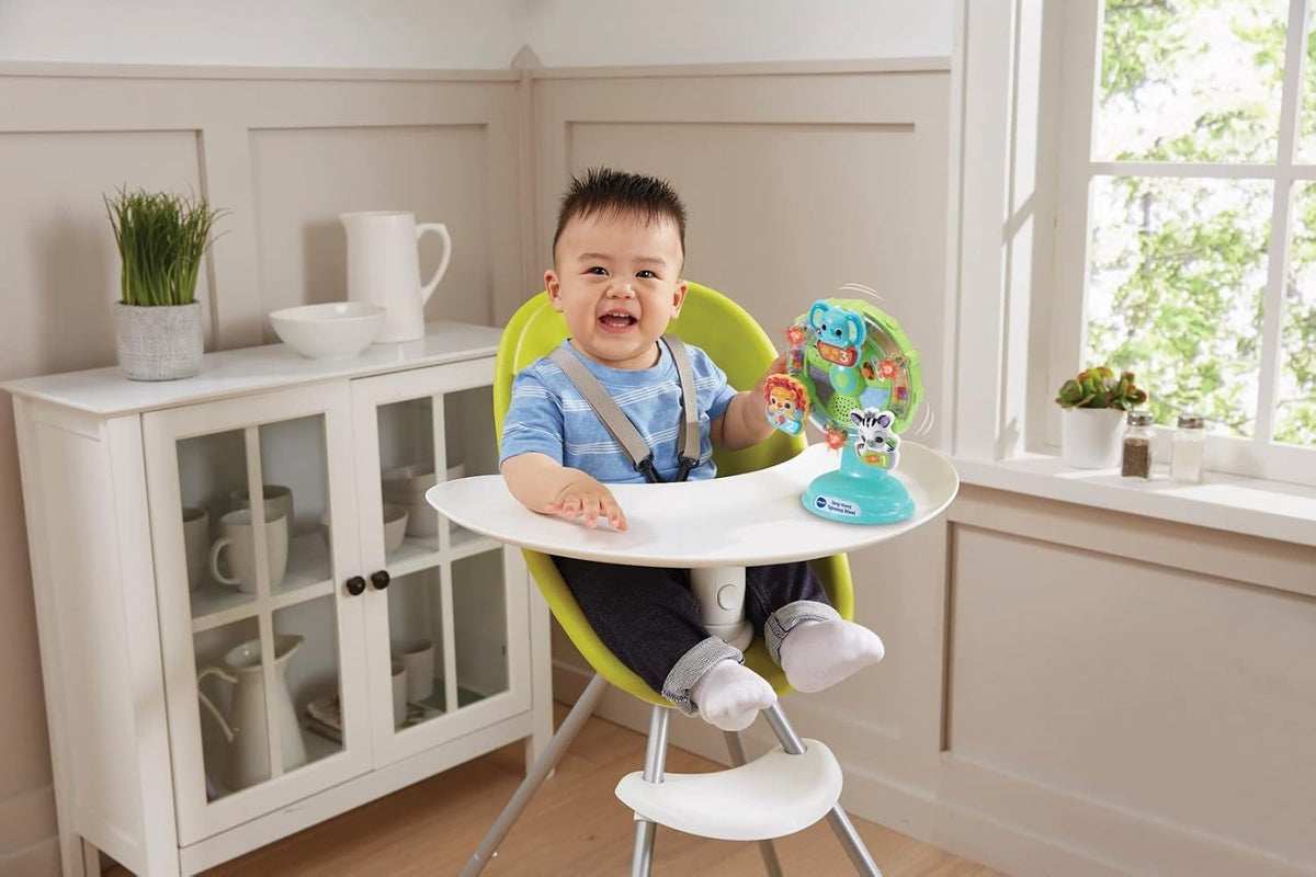 Vtech - Sing-A-Long Spinning wheel - Multicolour | Features 10 happy melodies, 4 sing-along songs and lots of spinning!| Suitbale ages 6m + up