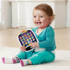 Vtech - Touch & Teach tablet - multicolor | Includes 25 pretend light-up app buttons, | 3 modes of play, light up glowing home button,| suitable ages 12m + up