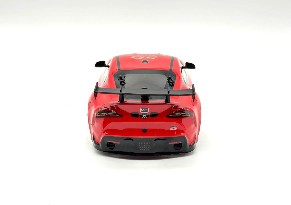 D-power - 1:16 Toyota Supra GT4 RC Car – 2.4GHz Remote Control Vehicle with Rechargeable Battery, Officially Inspired Design, for Kids Ages 6+