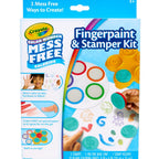 Crayola Color Wonder Mess Free Fingerpaint & Stamper Kit, Safari Stamps for Kids, Color Reveal Ink, Toddler Activity, Gifts, 3+
