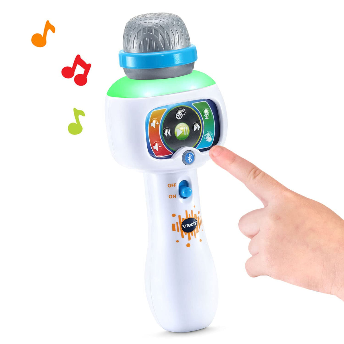 Vtech - SINGING SOUNDS MICROPHONE - Multicolour  | 15 built-in sing-along songs on the Singing Sounds Microphone | Suitable ages 2 + up