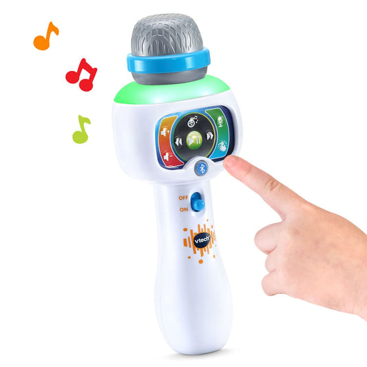 Vtech - SINGING SOUNDS MICROPHONE - Multicolour  | 15 built-in sing-along songs on the Singing Sounds Microphone | Suitable ages 2 + up