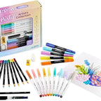 Crayola Pastel Artist Collection Kit | This ideal starter art set for beginners, also works great as an add-on to current color collections | Wonderful for birthdays and holidays, these art supplies are safe and nontoxic for ages, 8 & up.