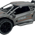 D-Power Diecast Pull Back with Sounds – 1:32 scale (Gray) | Pull Back with music, Battery Requires 3 button Cell | Perfect gifts for ages 3+ up