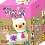 Avenir Sewing Pen Topper - Llama | DIY Pen Topper Friend Sewing Kit - Hours of Entertainment & Creativity | Tools & Instructions Included, Easy and Fun Activity for Kids +