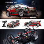 MJX - HYPER GO 1:14 2.4G Licensed Citroen C3 Brushless Rc Car | 40mph RC Drift with Gyro | 4WD RTR High Speed Rally Car | 2000 Mah RC | Suitable Ages 14+ ( Muliticolour)