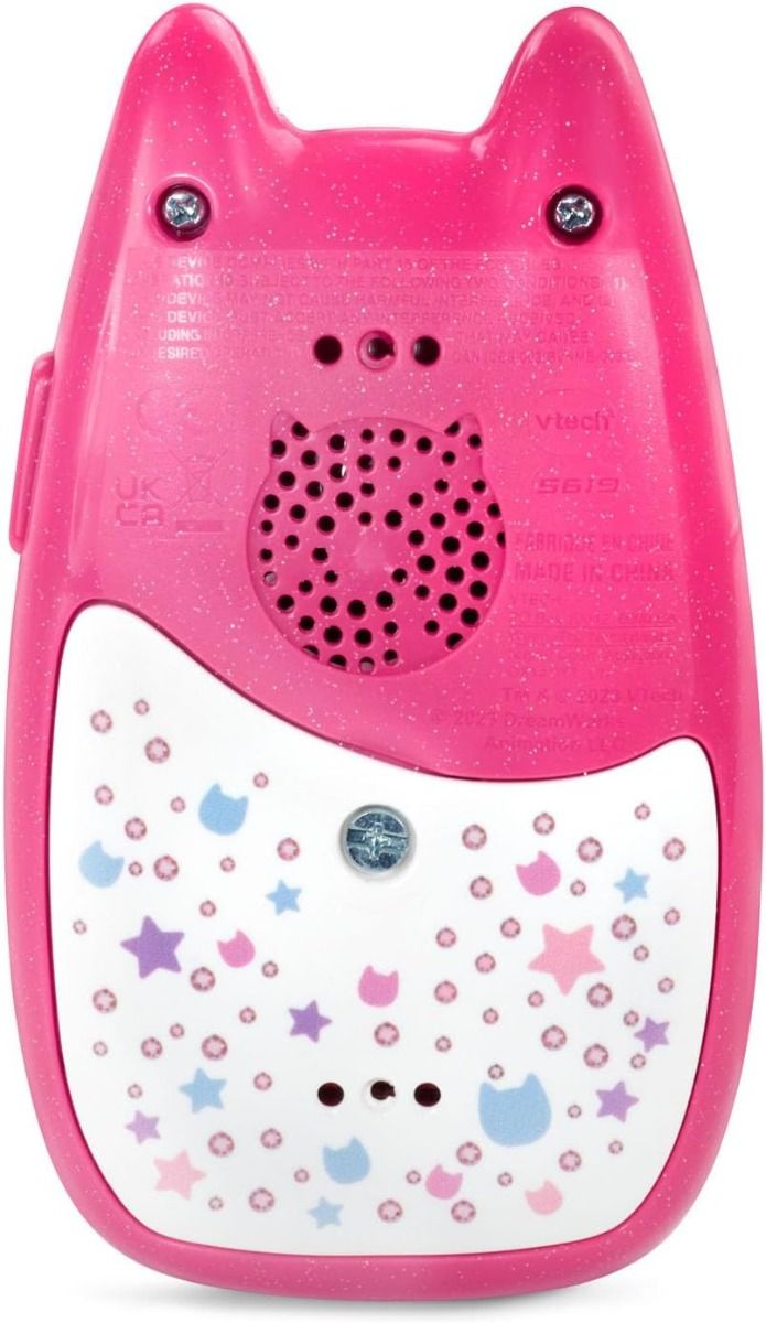 Vtech - Gabby's Dollhouse A-Meow-Zing Phone -  Multicolour | Let’s chat with Gabby! Voice activation lets children chat with Gabby and Pandy Paws for interactive pretend play | suitable ages 3 + up