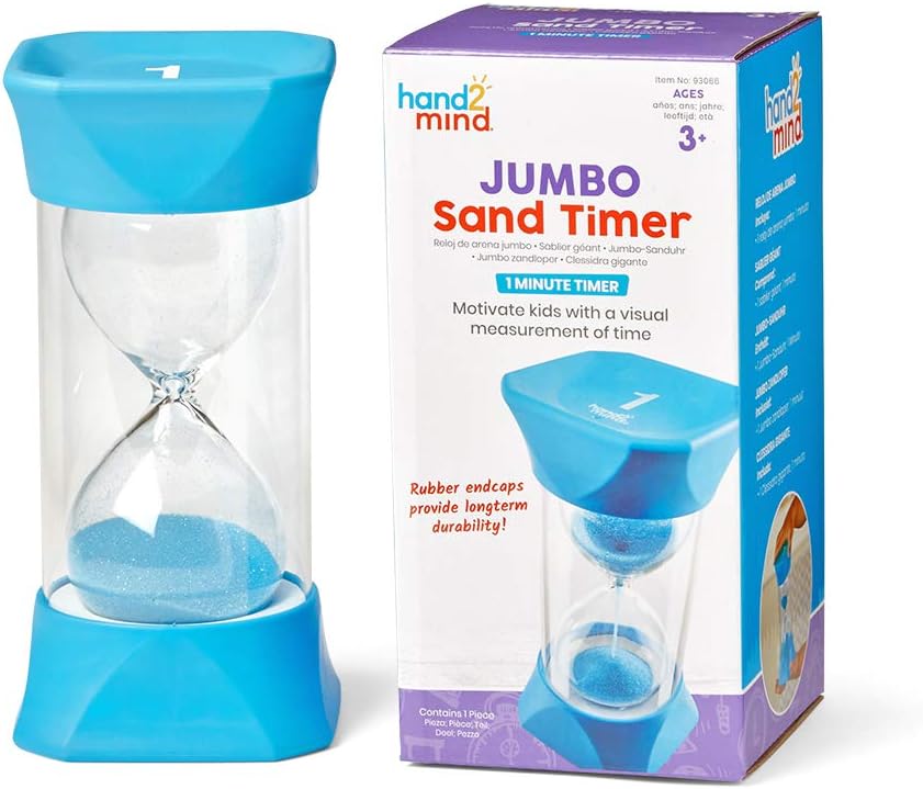LR-Jumbo Sand Timer, 1-Minute