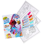 Crayola Color Wonder Ariel Mess-Free Coloring Set – Disney Junior, Travel Activity for Toddlers, Ages 3+