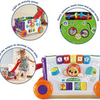 Vtech - Sort & Discover Activity Wagon - Multicolour | Load up and get ready to roll with four sides of play including an activity panel | Suitable ages 12m + up