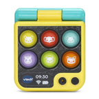 VTech Folding Phone & Keys – Baby’s First Gadget Set with Light-Up Buttons, Poppers, Teether, Music & Sensory Play for Infants 6M+