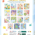 Avenir - The Little Prince Magic Water Painting Set – 6 Reusable Cards, 140 Removable Stickers & Refillable Pen | Mess-Free Water Coloring Book for Kids | Travel Art Toy