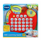 VTech - ABC Learning Apple | Excellent Toddler Toy for Kids 2+ Years, Toddler Tablet with A-to-Z Alphabet and Time | 8 Learning Modes, Multiple Tunes | Red