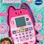 Vtech - Gabby's Dollhouse A-Meow-Zing Phone -  Multicolour | Let’s chat with Gabby! Voice activation lets children chat with Gabby and Pandy Paws for interactive pretend play | suitable ages 3 + up