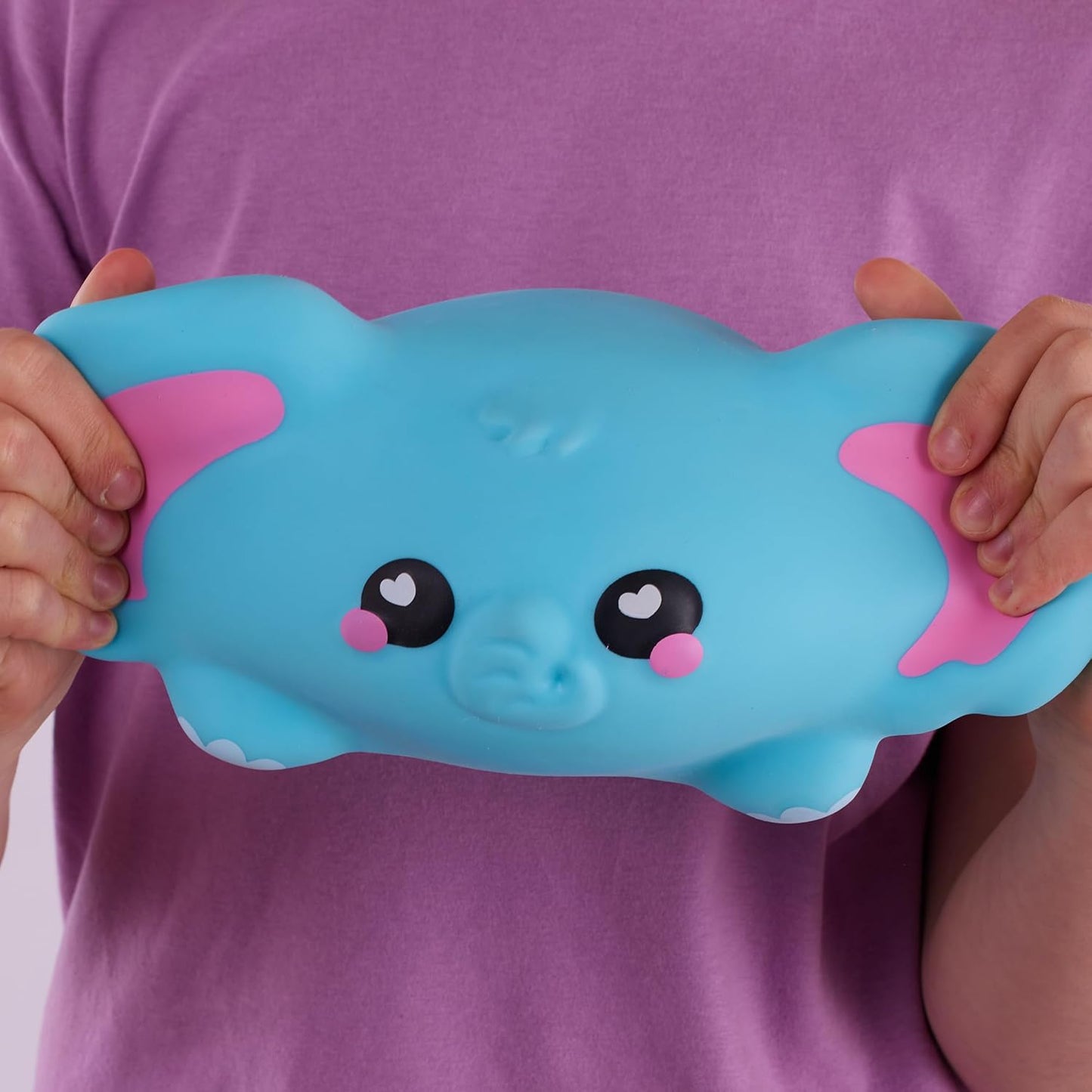 SMOOSHZEES 6.8" SNUGZEES ELEPHANT (LUNA)
