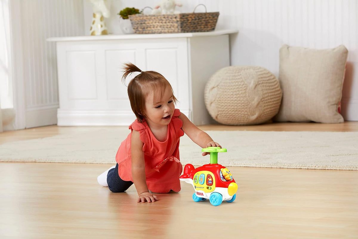 PUSH & SPIN HELICOPTER