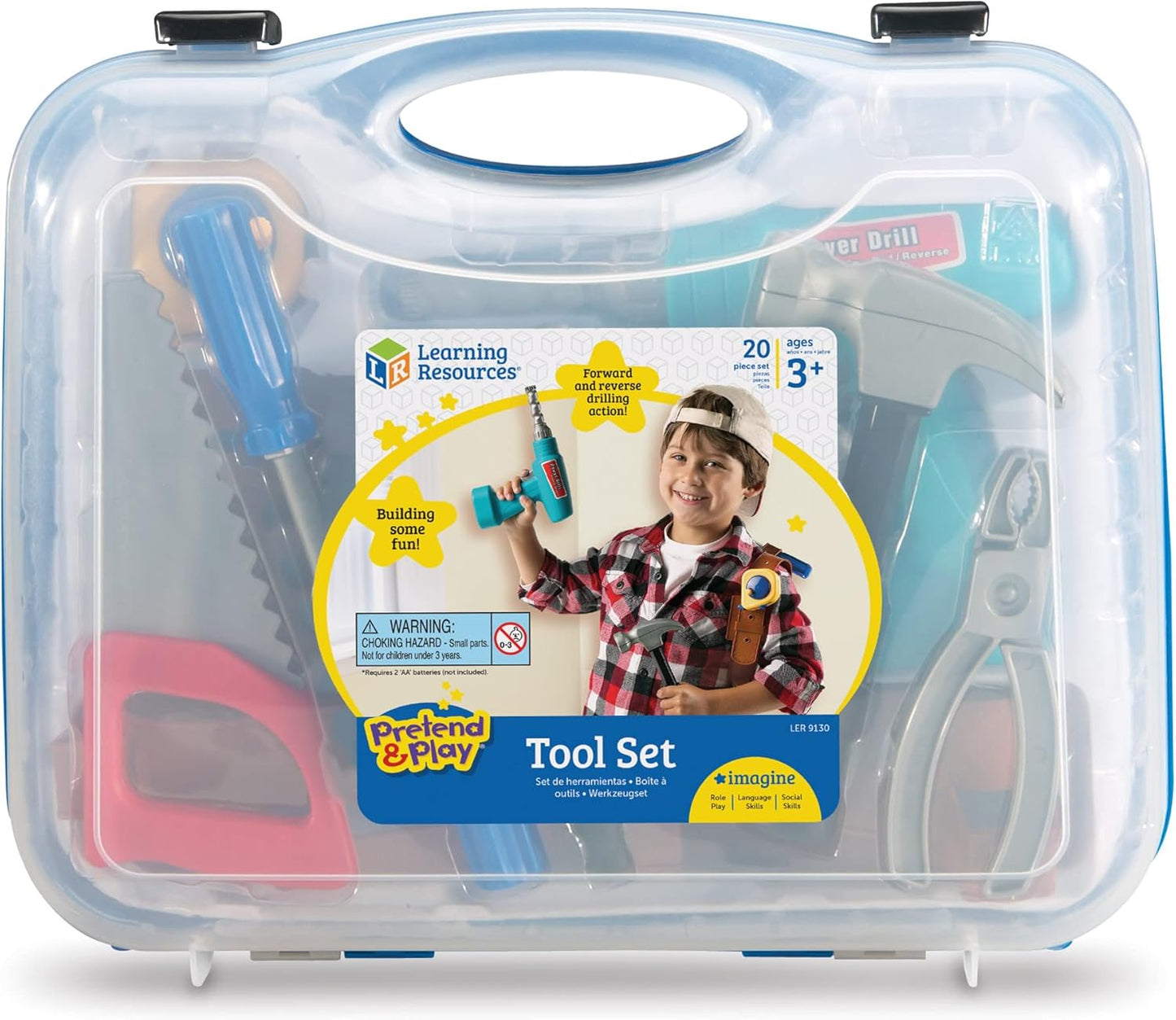 LR-Pretend & Play® Work Belt Tool Set