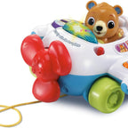 Vtech -  123 Fly with Me Airoplane - Multicolour | Light up button plays fun sing-along songs and the wing buttons introduce numbers and letter sounds. | Suitable ages 9m + up