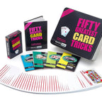 Marvin’s Magic Fifty Greatest Card Tricks Gift Tin – Magic Playing Cards Set with 50 Tricks, Special Props & Instruction Booklet for Kids 8+ & Adults