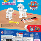 CRAYOLA - Washimals Paw Patrol Activity Set with 2 Puppies, 3 Washable Felt Tip Pens and Brush, Game and Gift for Children, from 3 Years