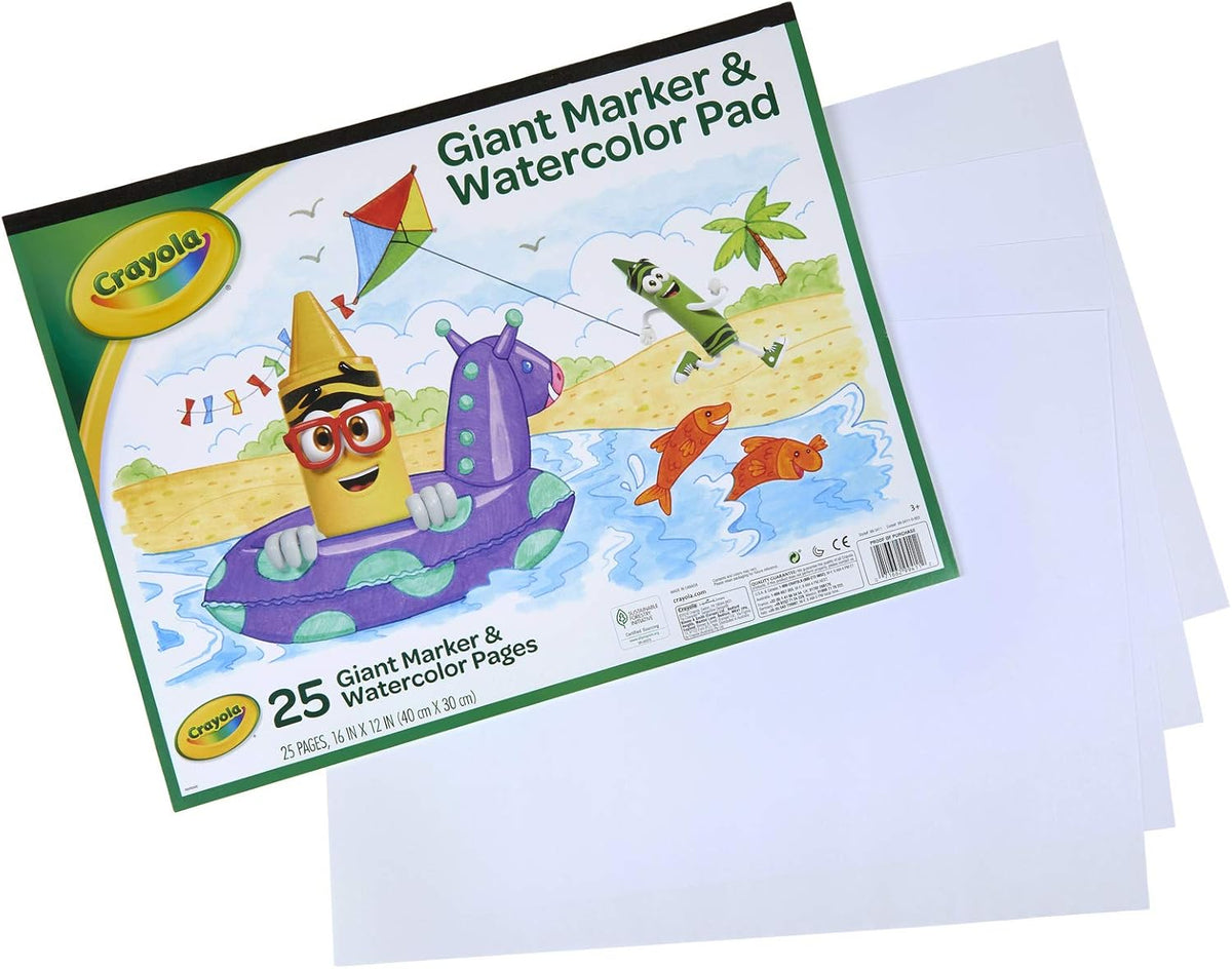 Giant Marker/Watercolor Pad
