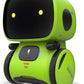 Mini Smart Robot Toy for Kids – Voice-Controlled Interactive Talking Robot with Lights & Sounds, Educational Toy for Boys & Girls Ages 3+ (Green)
