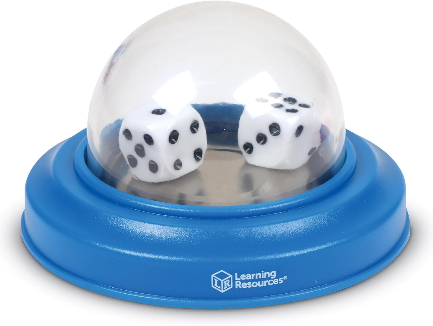 Learning Resources Dice Poppers, Board Game Accessory, Dice Game, Set of 2 Dice in Popper, Ages 3+, Multi