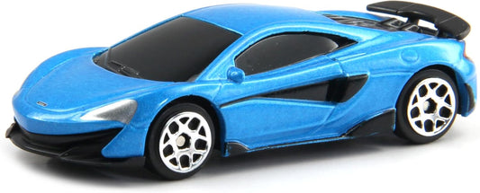 D-Power 1:64 Diecast Car Set – 5pc Licensed Collectible Models (McLaren 600LT, Audi R8 2019, Lamborghini Revuelto 2024 & More) | Metal Body, Free-Rolling Wheels