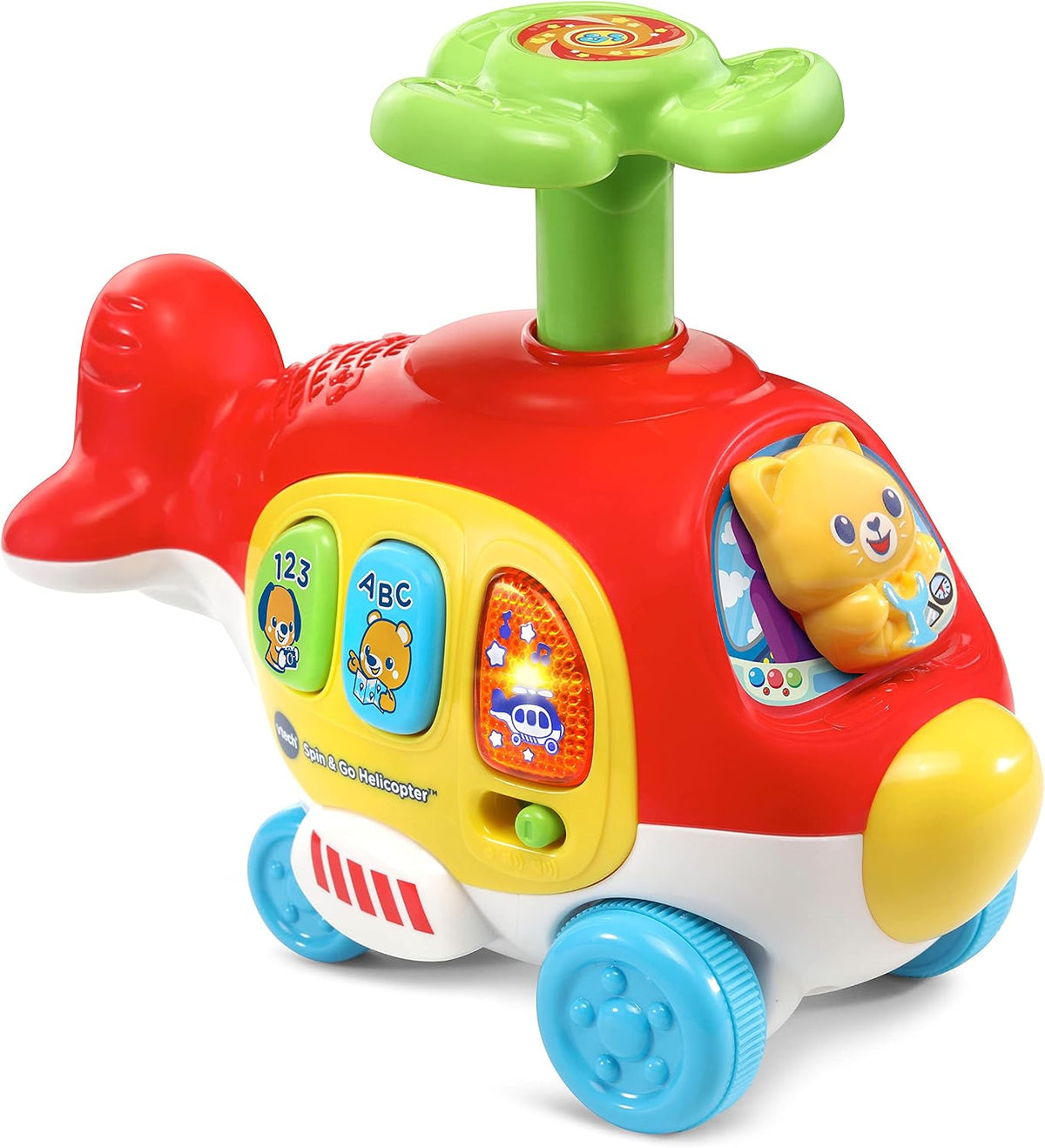PUSH & SPIN HELICOPTER